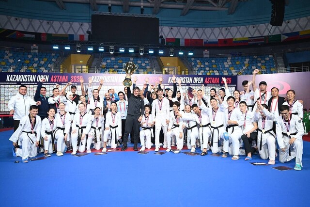 Kazakhstan Open: Таеквондошылар он алтын медаль жеңіп алды