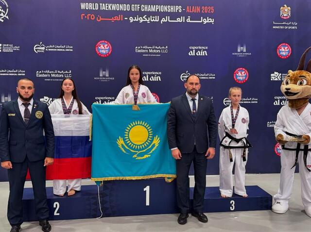 Сабрина Байжигитова стала чемпионкой мира по тхэквондо GTF среди молодежи