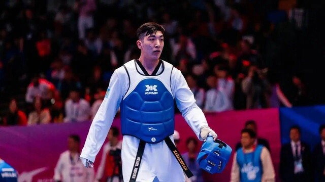 Таэквондист Бейбарыс Каблан стал чемпионом мира