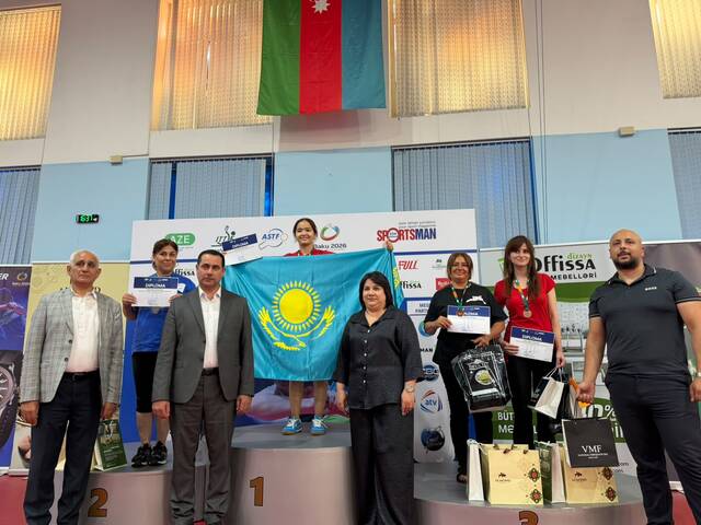 Қазақ қызы  - Baku Media Open-2026 турнирінің жеңімпазы