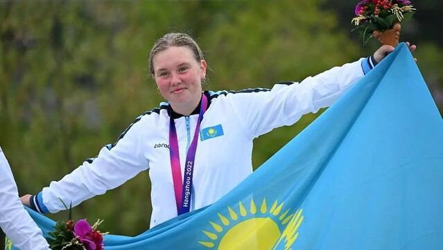 Казахстан завоевал первую медаль на чемпионате Азии по гребному слалому